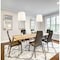Z-Lite Weston Pendant, 6-Light, 24 In.W x 24 In.H, Brushed Nickel/Cream 3502P24-BN - alternate 6